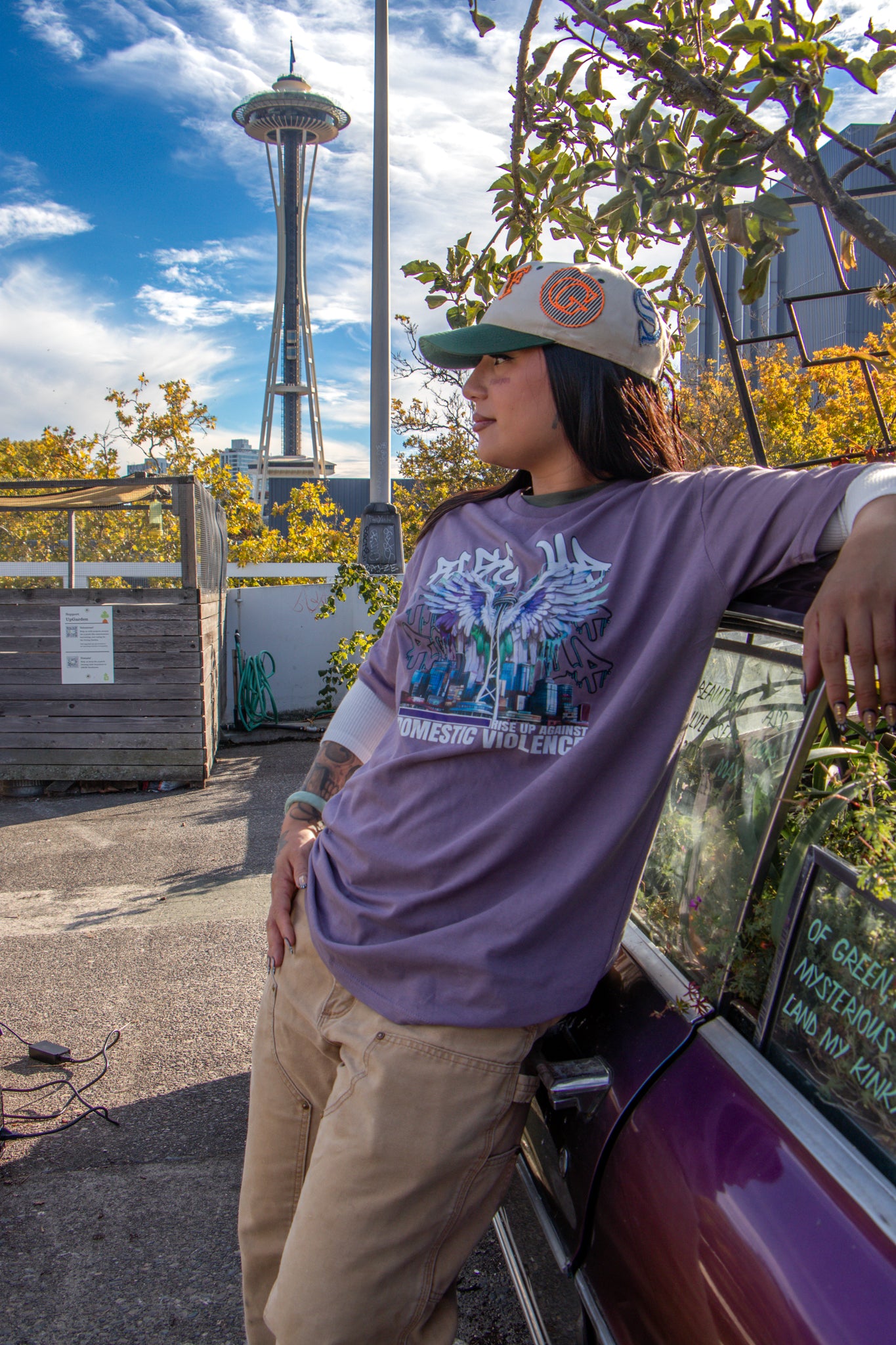 Rise Up Against Domestic Violence  Tee