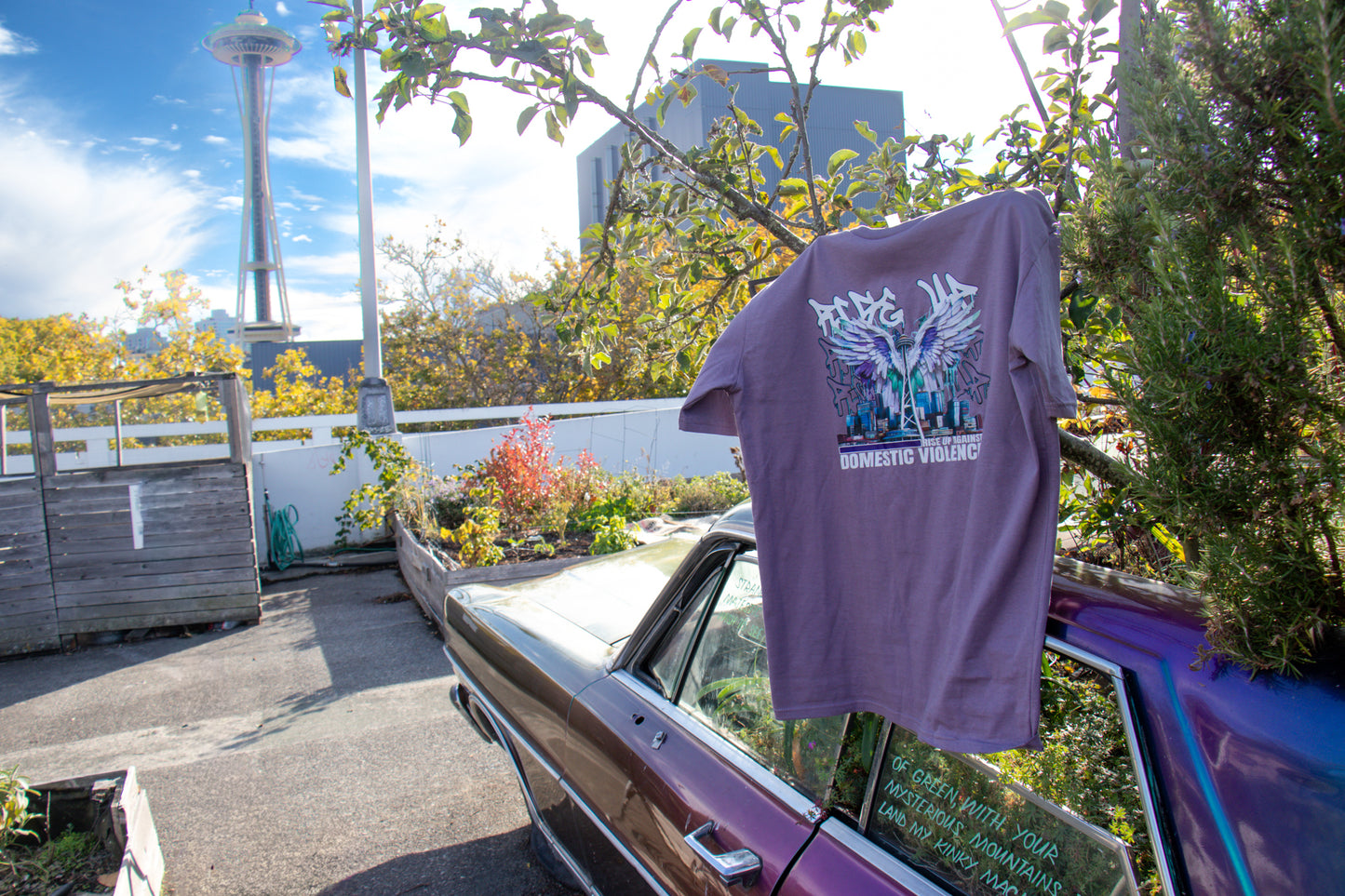 Rise Up Against Domestic Violence  Tee