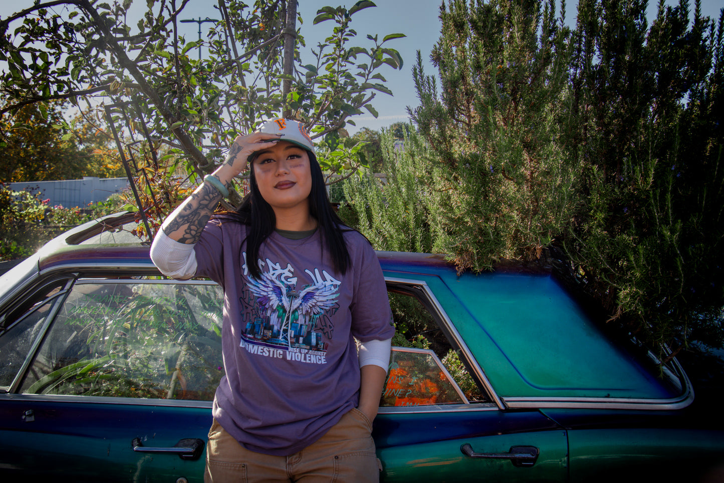 Rise Up Against Domestic Violence  Tee