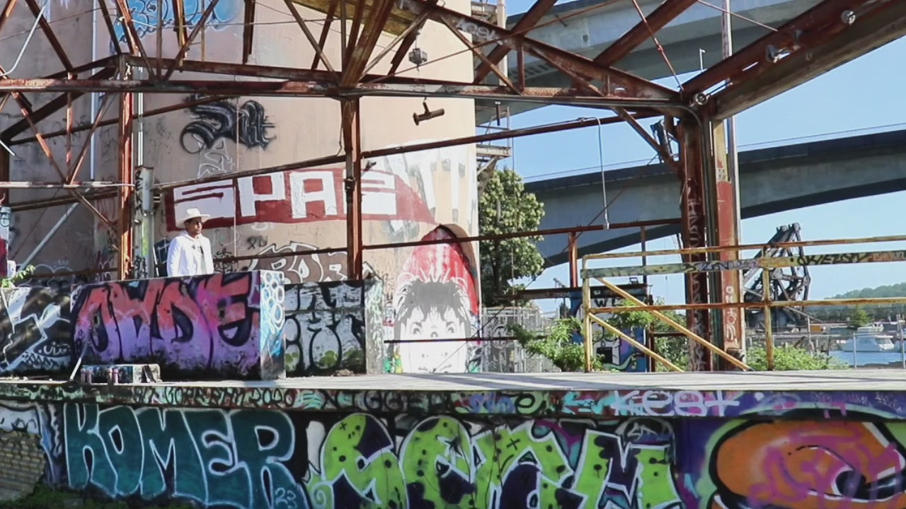 Load video: Controlled elements are boring nothing says Sea like unpredictable waves. So we took our fashion show to the depths of seattle in an abandoned water tower. The rest is history.